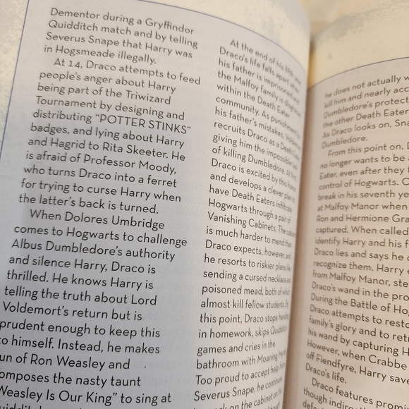 Harry Potter Character Compendium Book Exclusive Edition- Hardcover - Picture 4 of 7